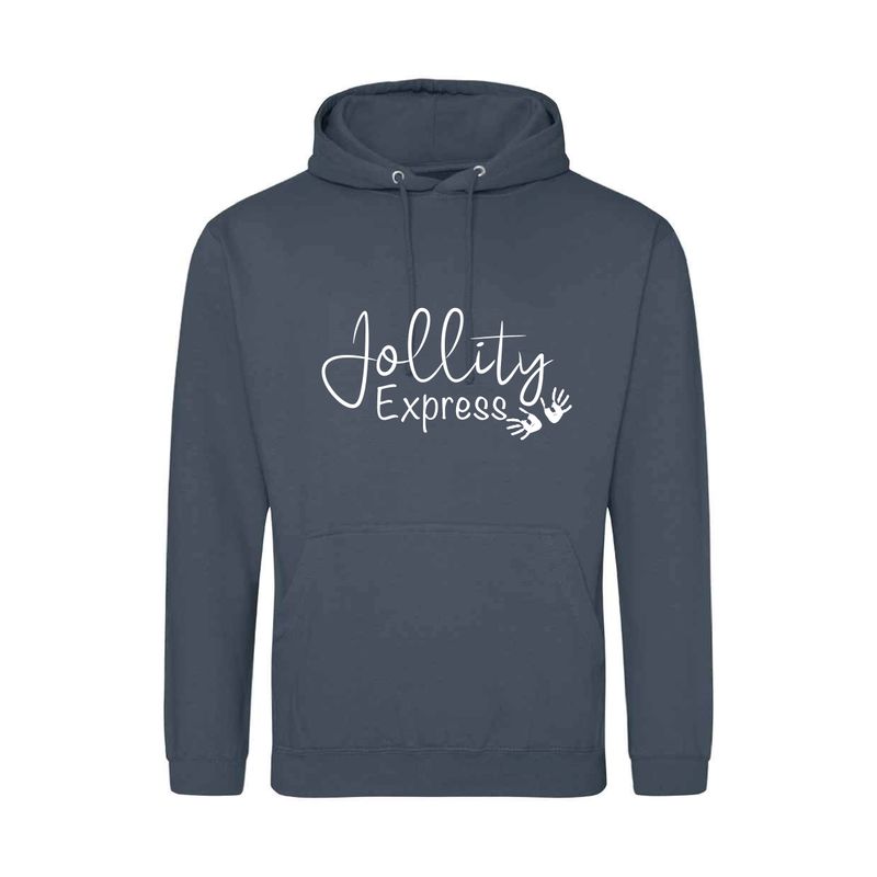 Jollity Express Airforce Blue Hoodie