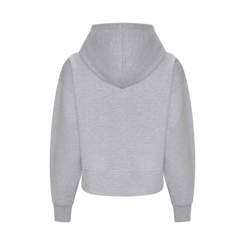 Jollity Express Ladies Relaxed Heather Grey Hoodie