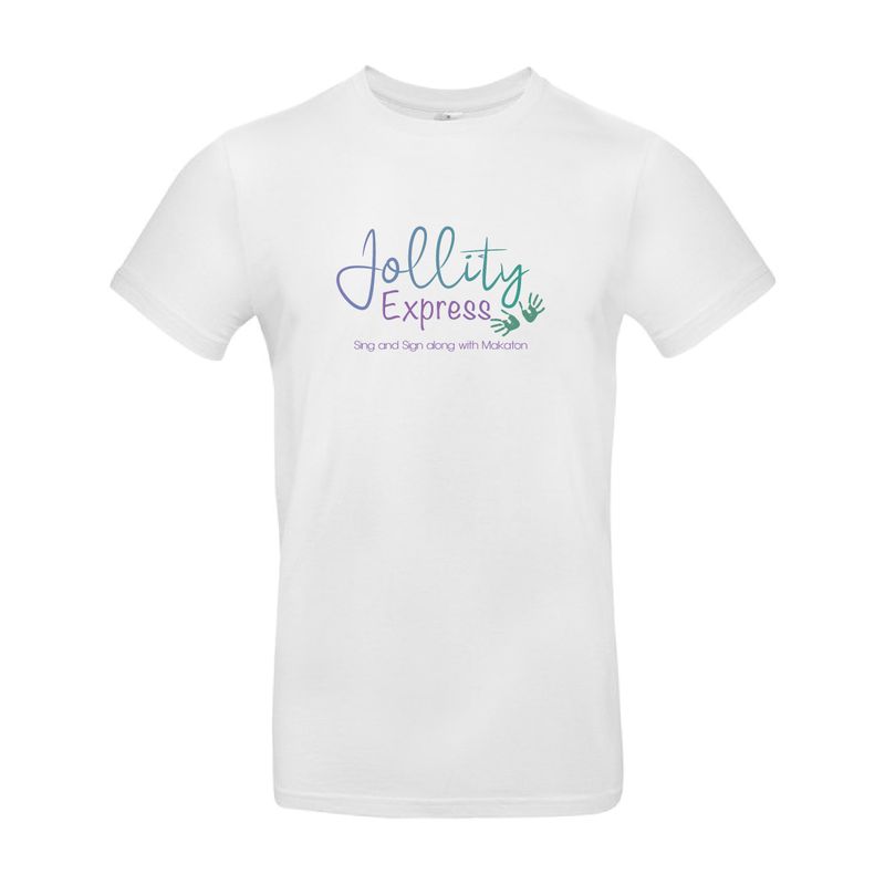 Jollity Express White T-shirt - ADULT SIZES