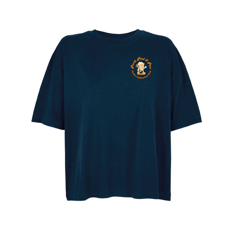 Plod & Pint - Ladies Boxy Oversized Organic T-Shirt