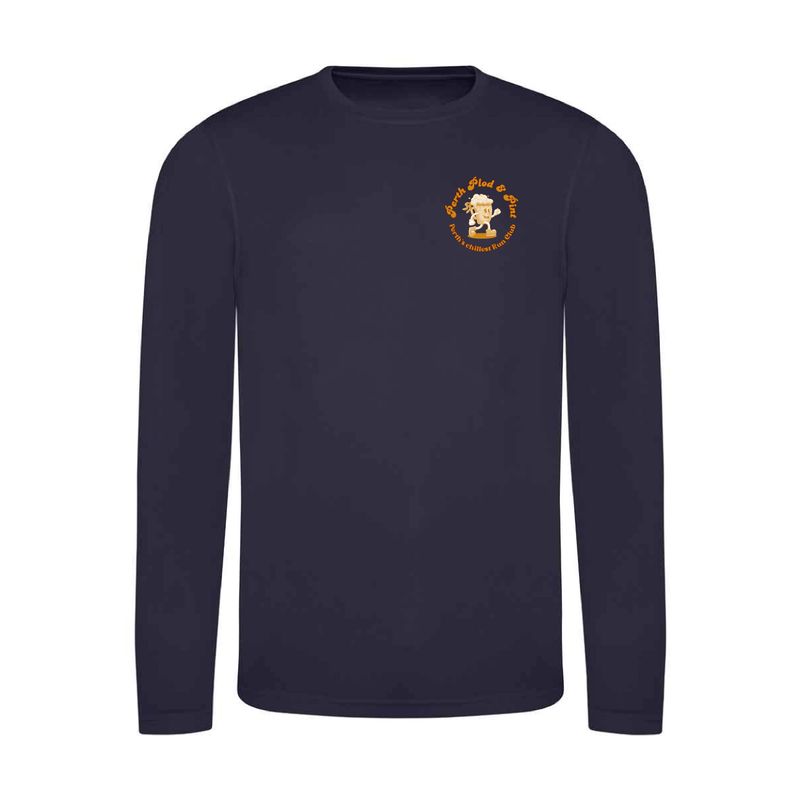 Plod & Pint - Cool Long Sleeve Sports T-Shirt Unisex