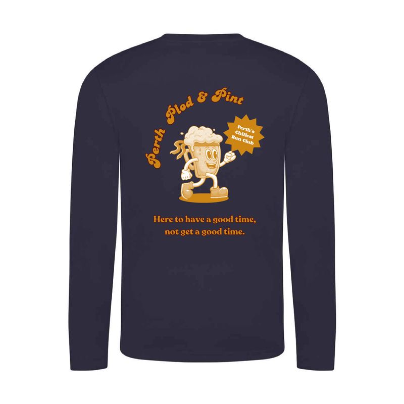 Plod & Pint - Spiro Performance Long Sleeve T-Shirt Unisex