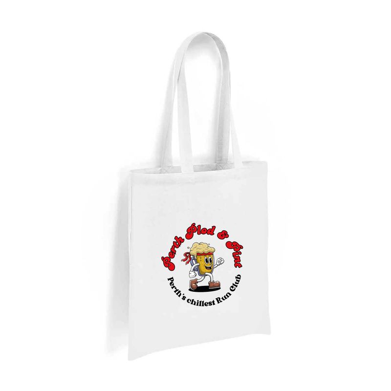 Plod & Pint - Cotton Long Handle Tote Bag