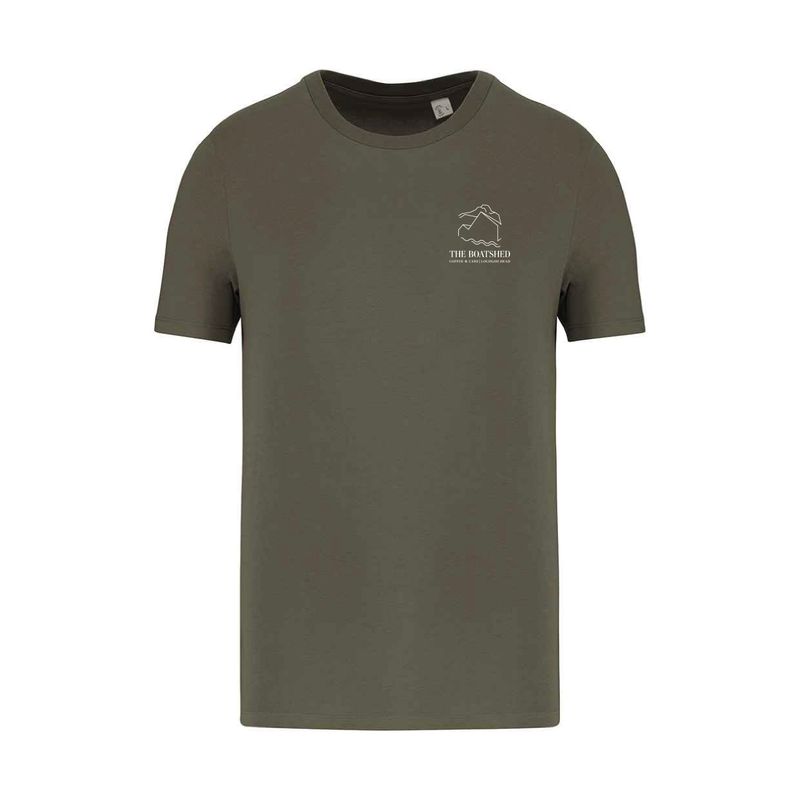The Boatshed Unisex Organic T-shirt - Organic Khaki The Boatshed Unisex Organic T-shirt - Organic Khaki