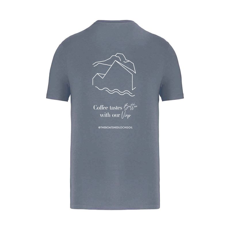The Boatshed Unisex Organic T-shirt - Mineral Grey