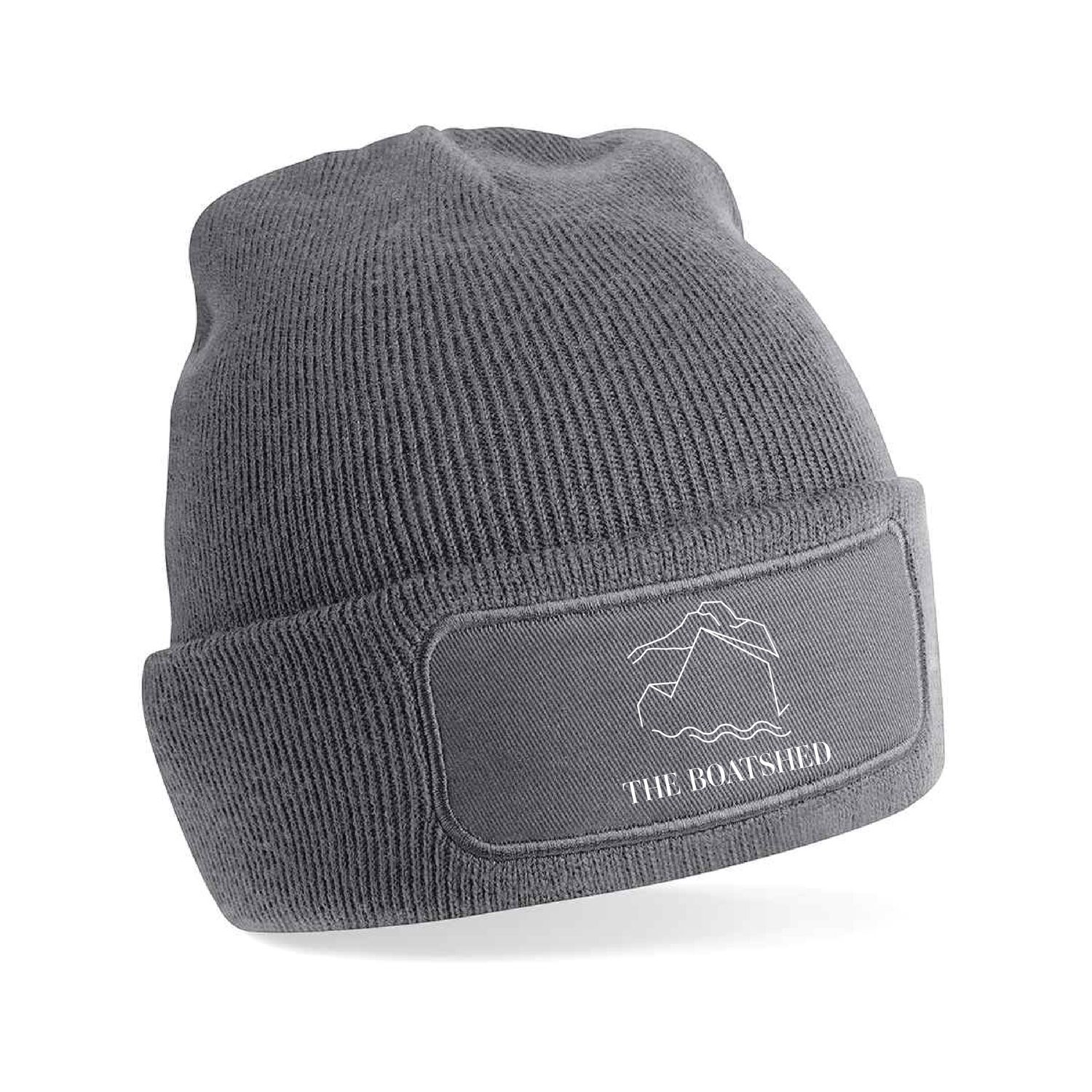 The Boatshed Double-layer knit Beanie - Graphite Grey