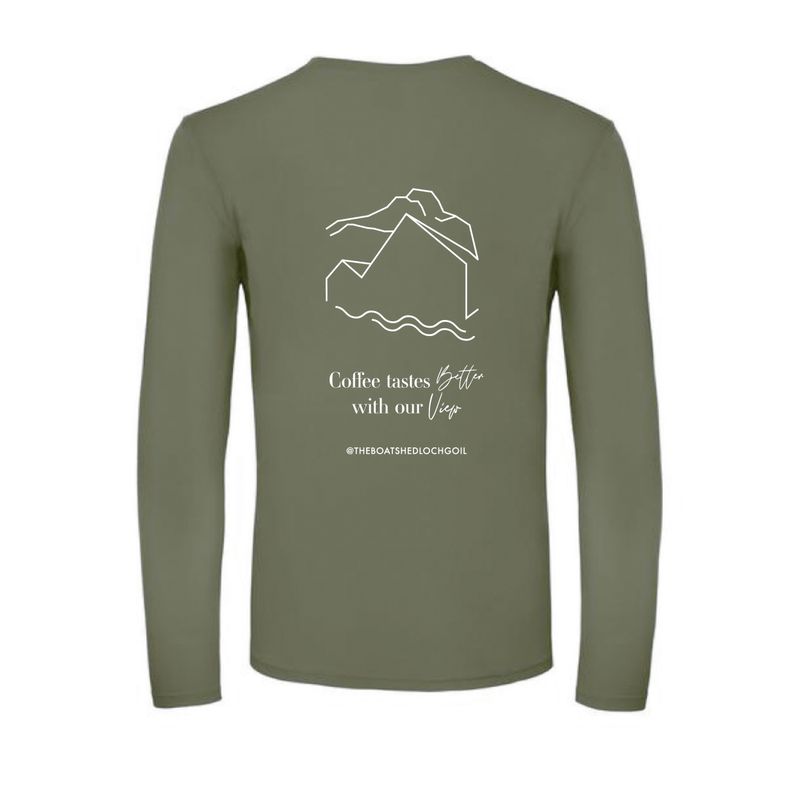 The Boatshed Long Sleeve T-shirt - Urban Khaki