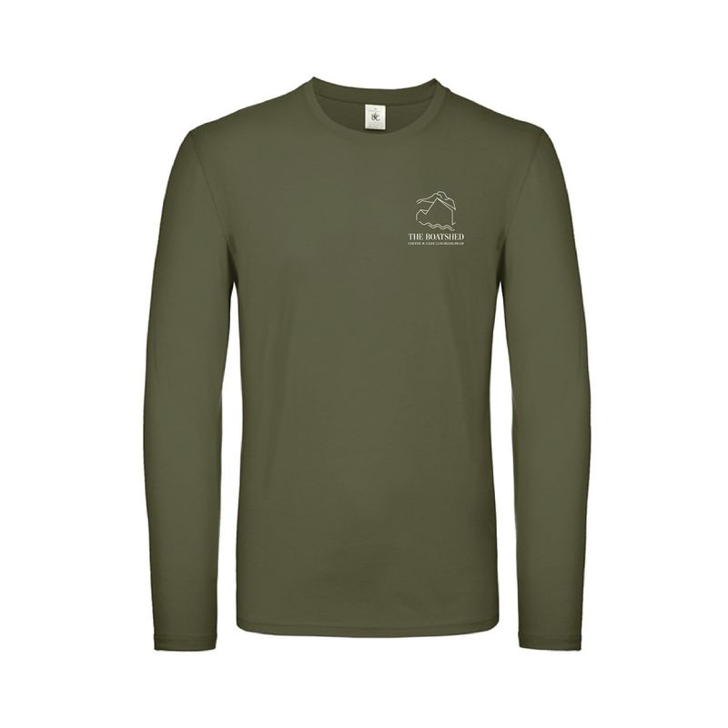 The Boatshed Long Sleeve T-shirt - Urban Khaki The Boatshed Long Sleeve T-shirt - Urban Khaki