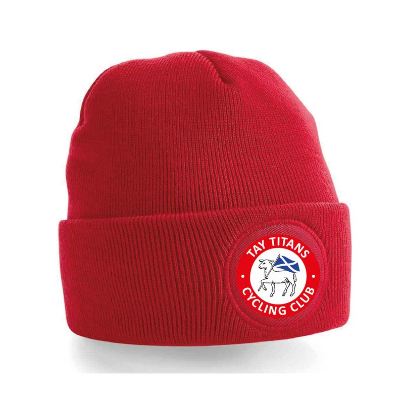 Tay Titans Round Patch Beanie