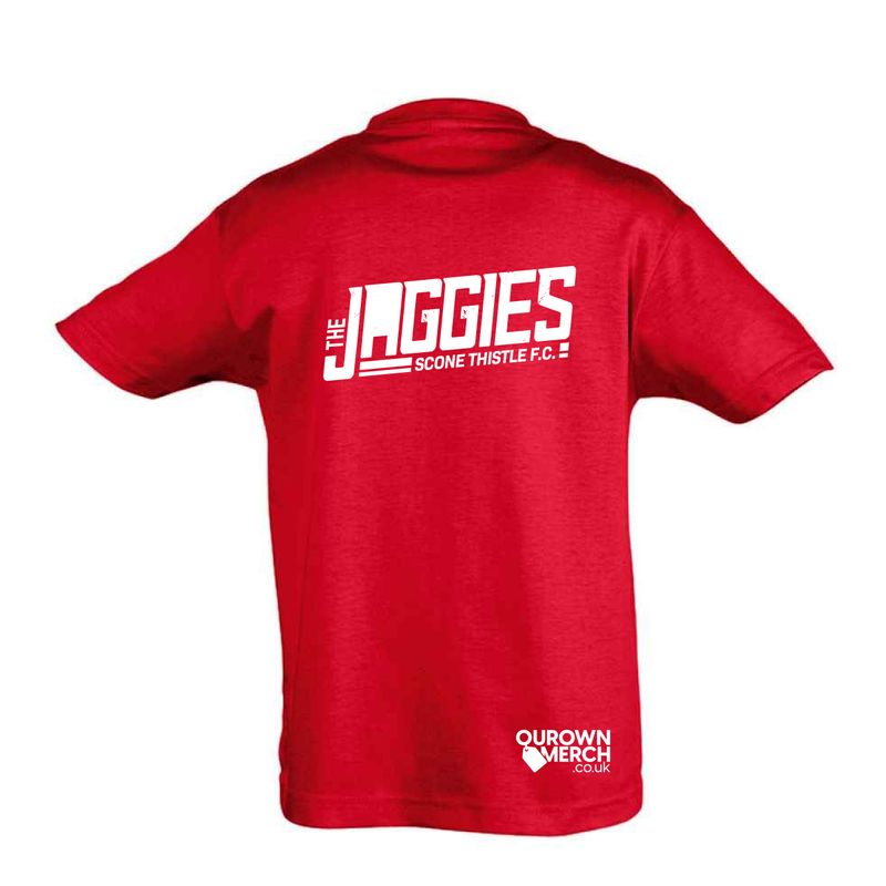 THE JAGGIES Scone Thistle F.C. Cotton T-shirt (KIDS SIZES)