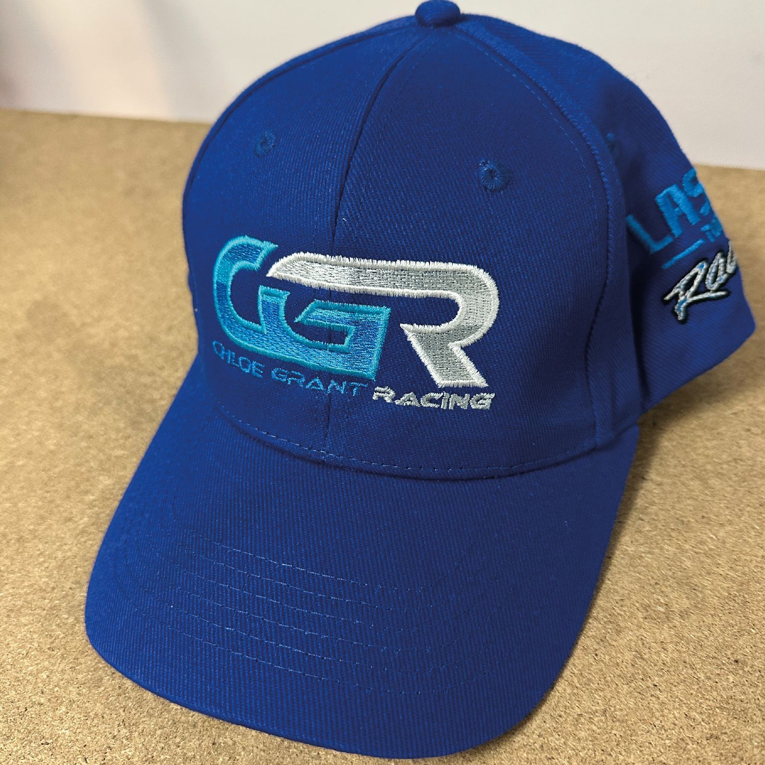 Chloe Grant Racing Embroidered Cap - Royal Blue