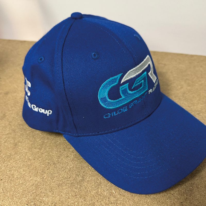 Chloe Grant Racing Embroidered Cap - Royal Blue