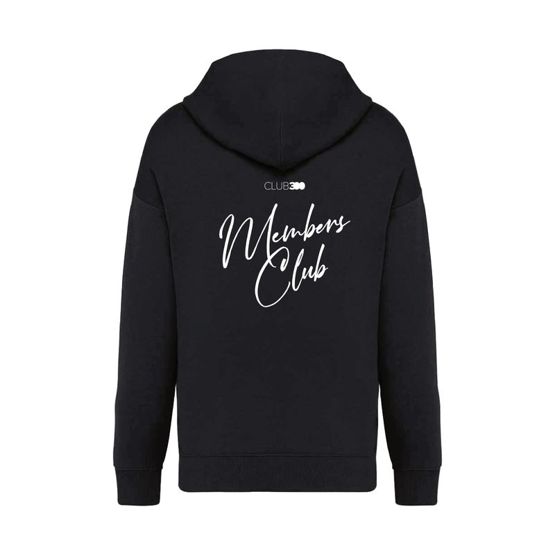 Club 300 Members Club Script Oversized Hoodie