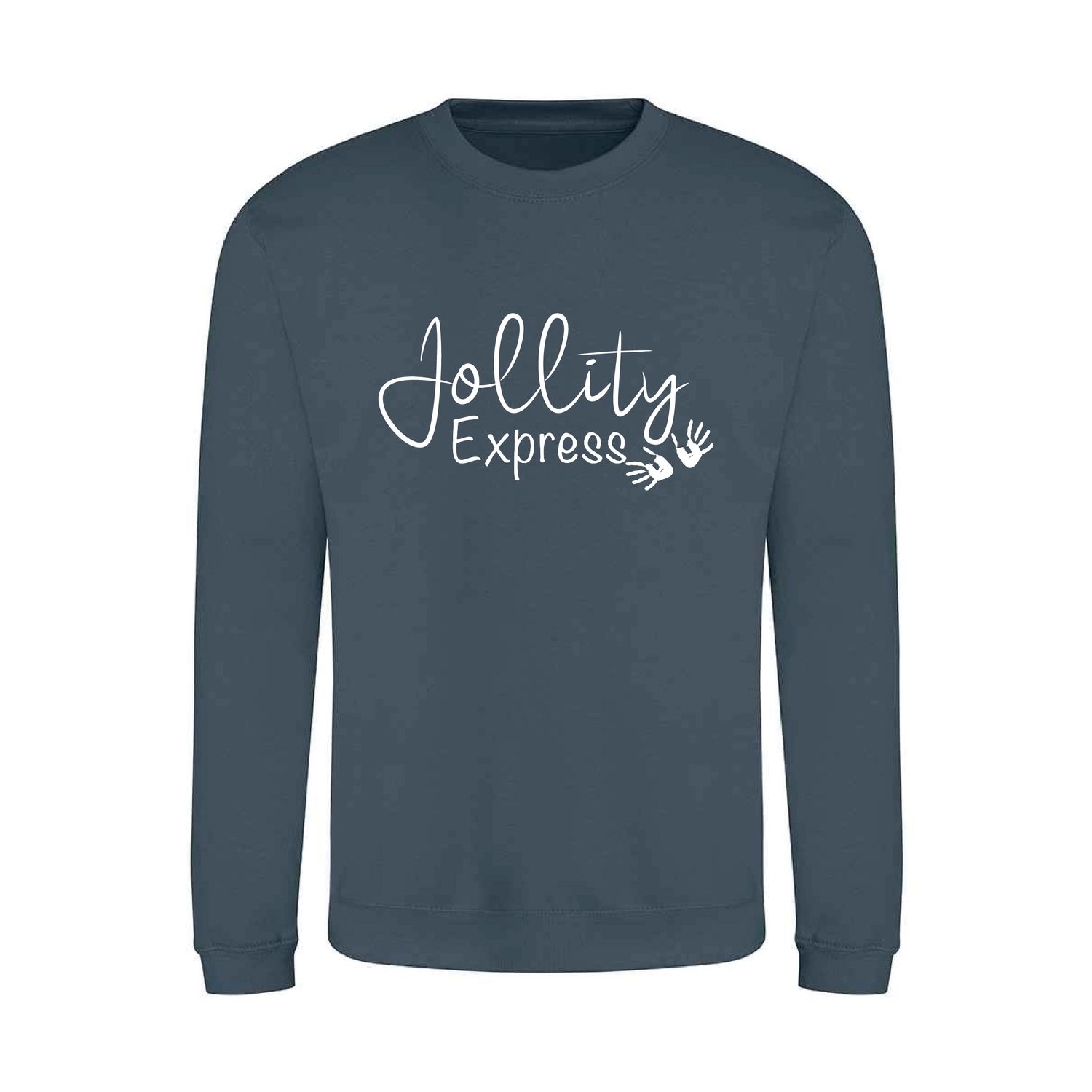Jollity Express Airforce Blue Sweatshirt Jollity Express Airforce Blue Sweatshirt