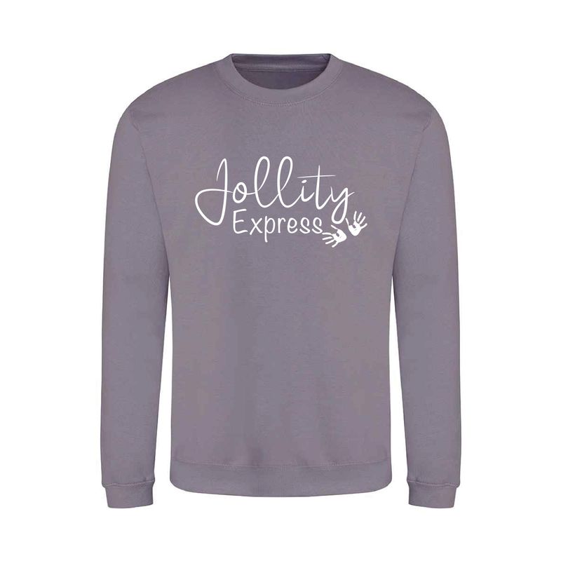 Jollity Express Dusty Lilac Sweatshirt