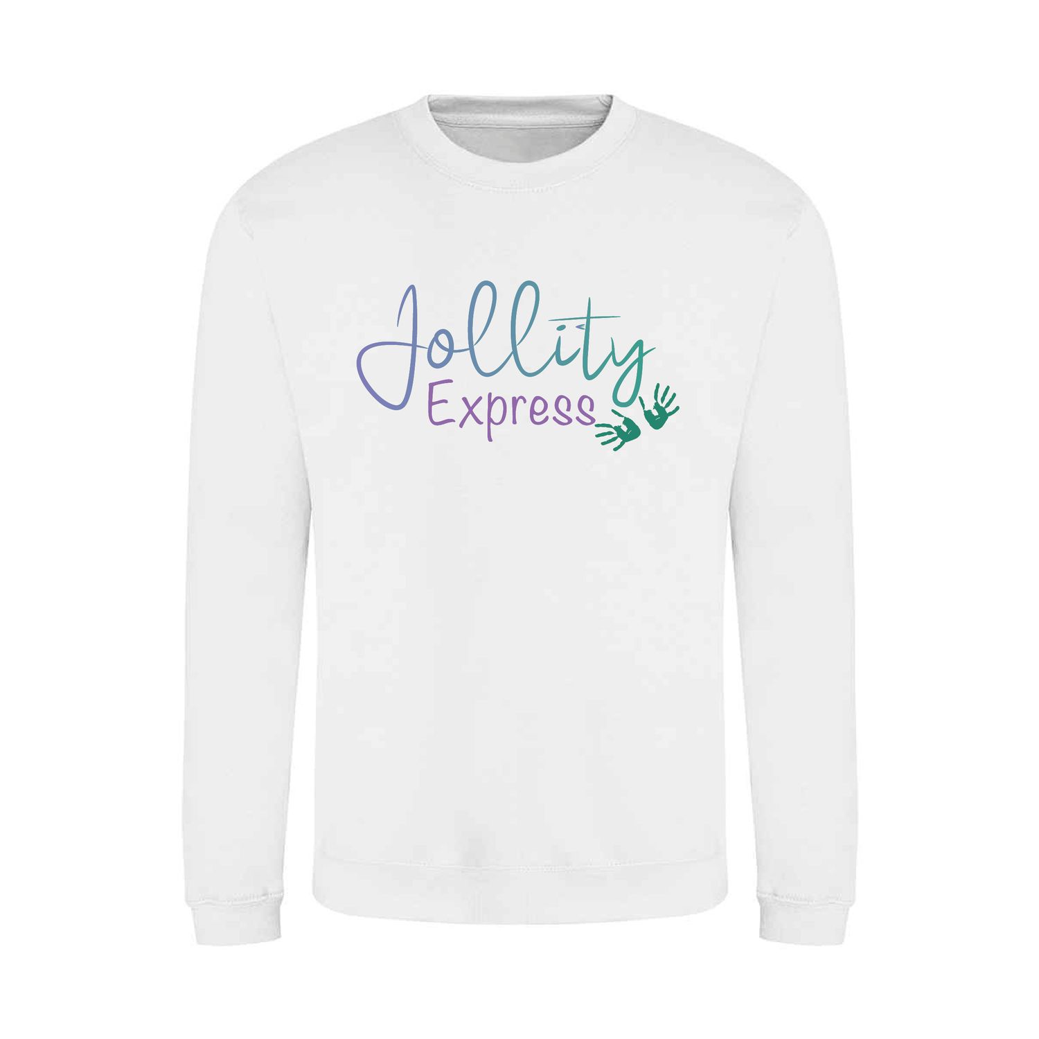 Jollity Express White Sweatshirt Jollity Express White Sweatshirt