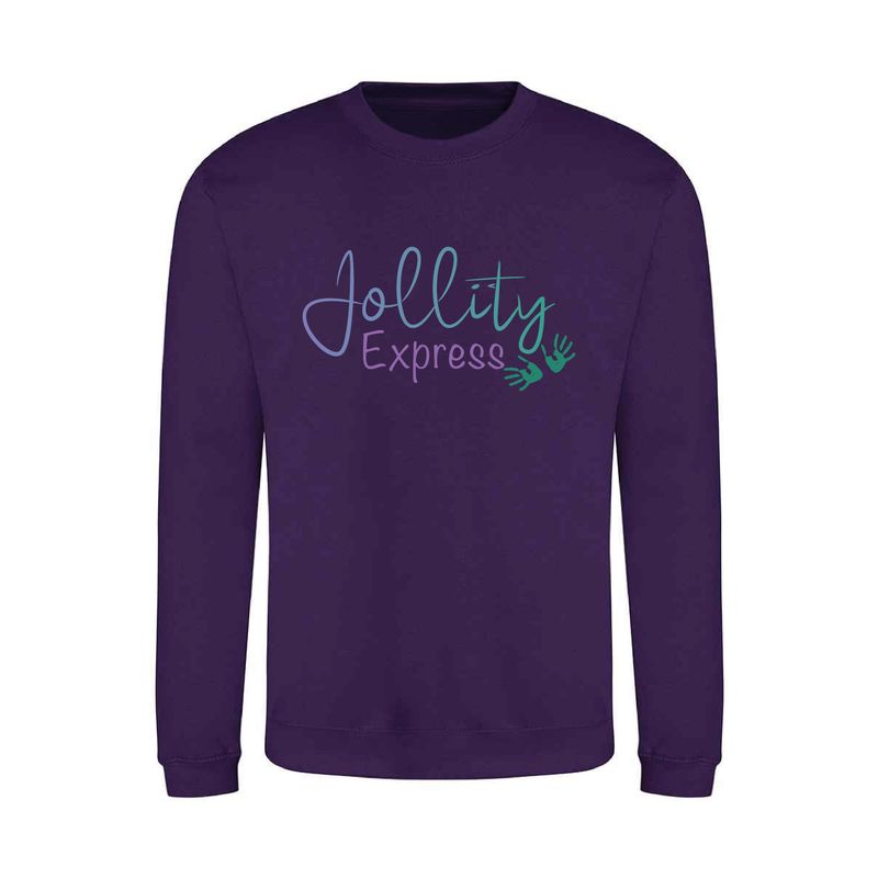 Jollity Express Purple Sweatshirt