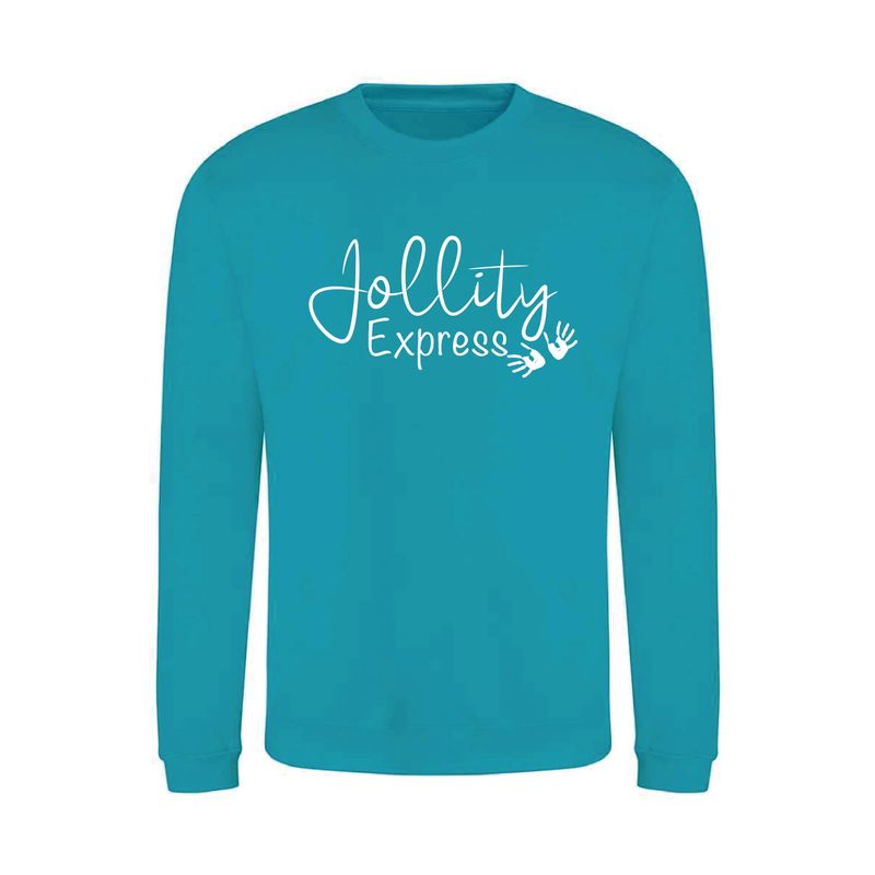 Jollity Express Dusty Lagoon Blue Sweatshirt