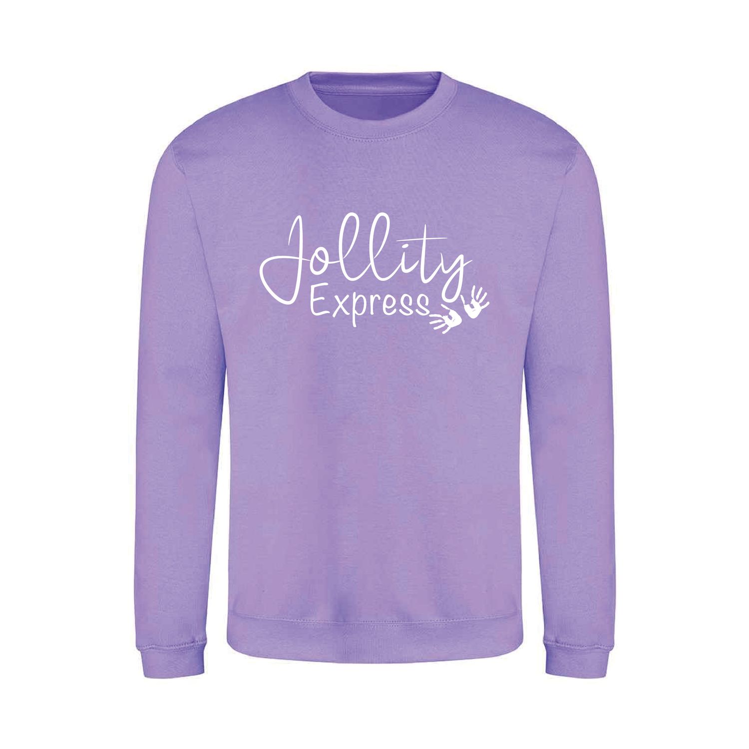 Jollity Express Digital Lavender Sweatshirt Jollity Express Digital Lavender Sweatshirt