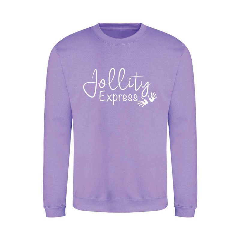 Jollity Express Digital Lavender Sweatshirt