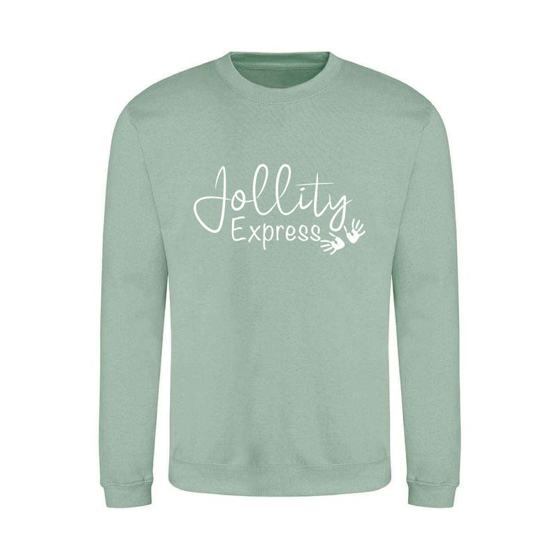 Jollity Express Dusty Green Sweatshirt