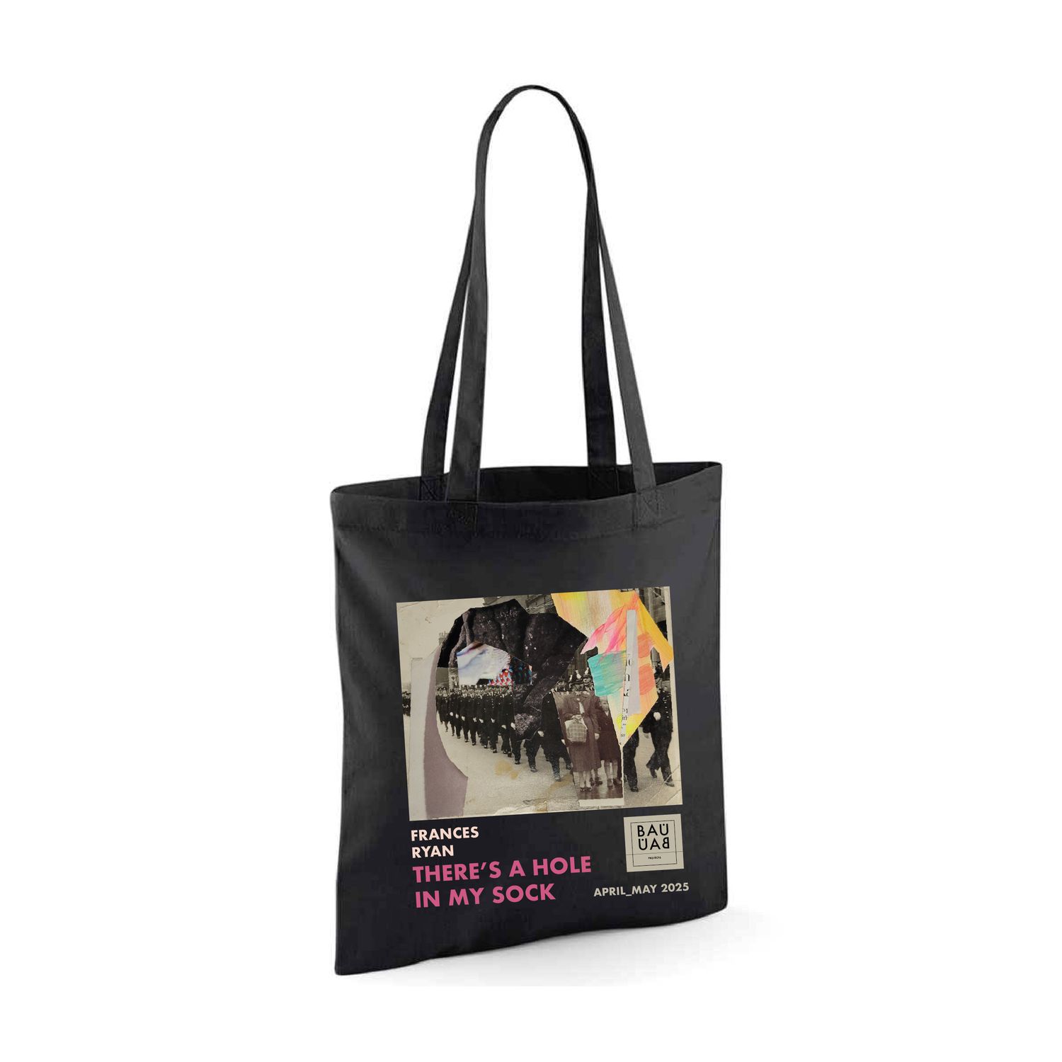 BauBau Tote Bag - There's a hole in my sock - Exhibition Edition BauBau Tote Bag - There's a hole in my sock - Exhibition Edition