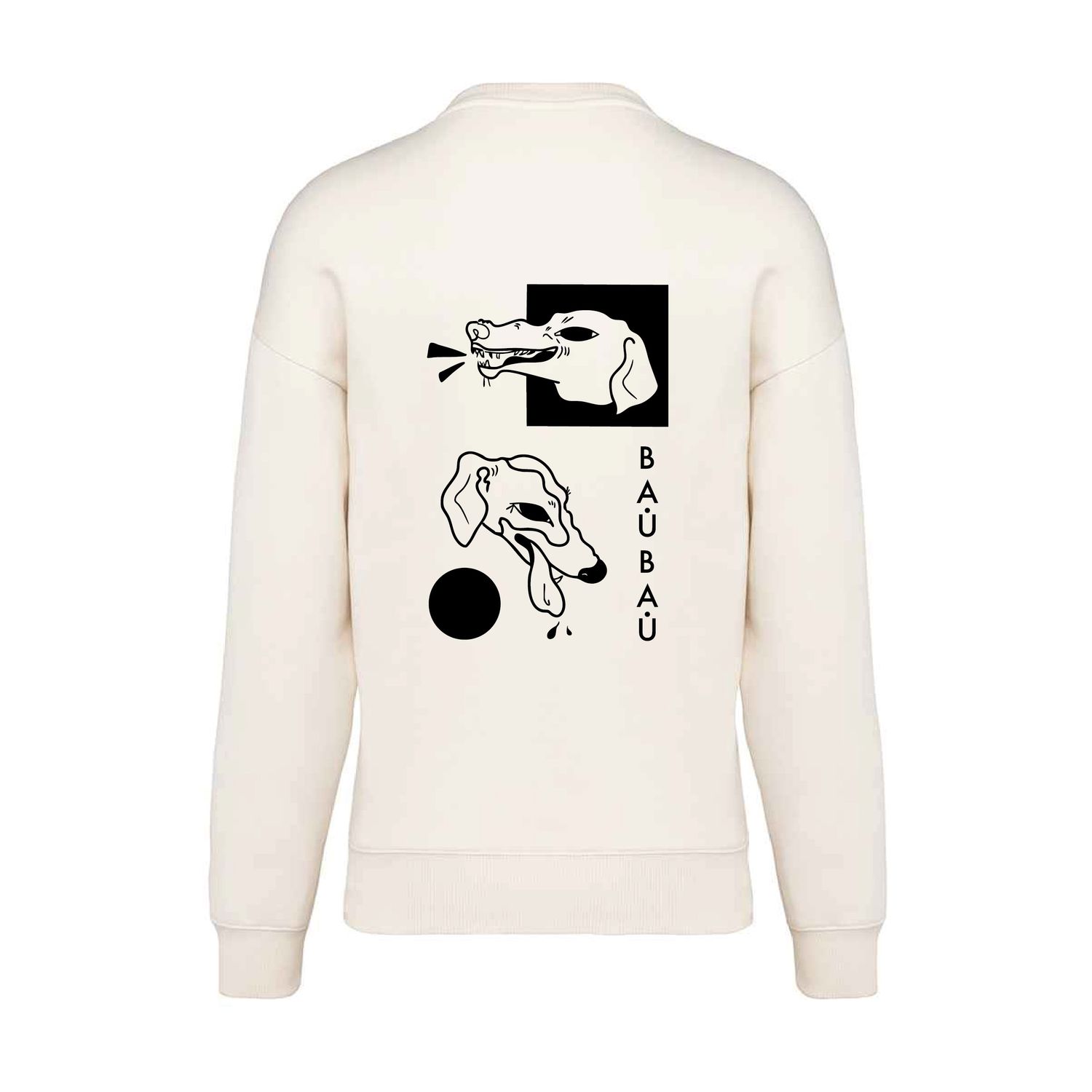 BauBau Unisex Oversized Organic Sweatshirt BauBau Unisex Oversized Organic Sweatshirt