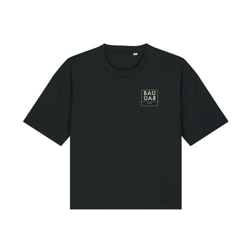 BauBau Women’s Organic Boxy T-shirt - Black