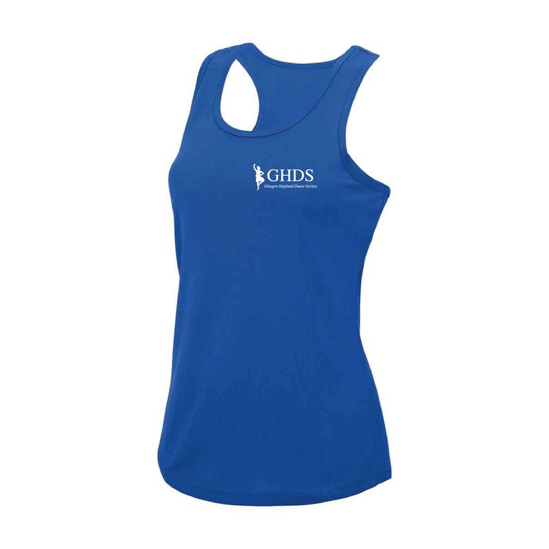GHDS Women's Performance Racerback Vest Pocket Print GHDS Women's Performance Racerback Vest Pocket Print