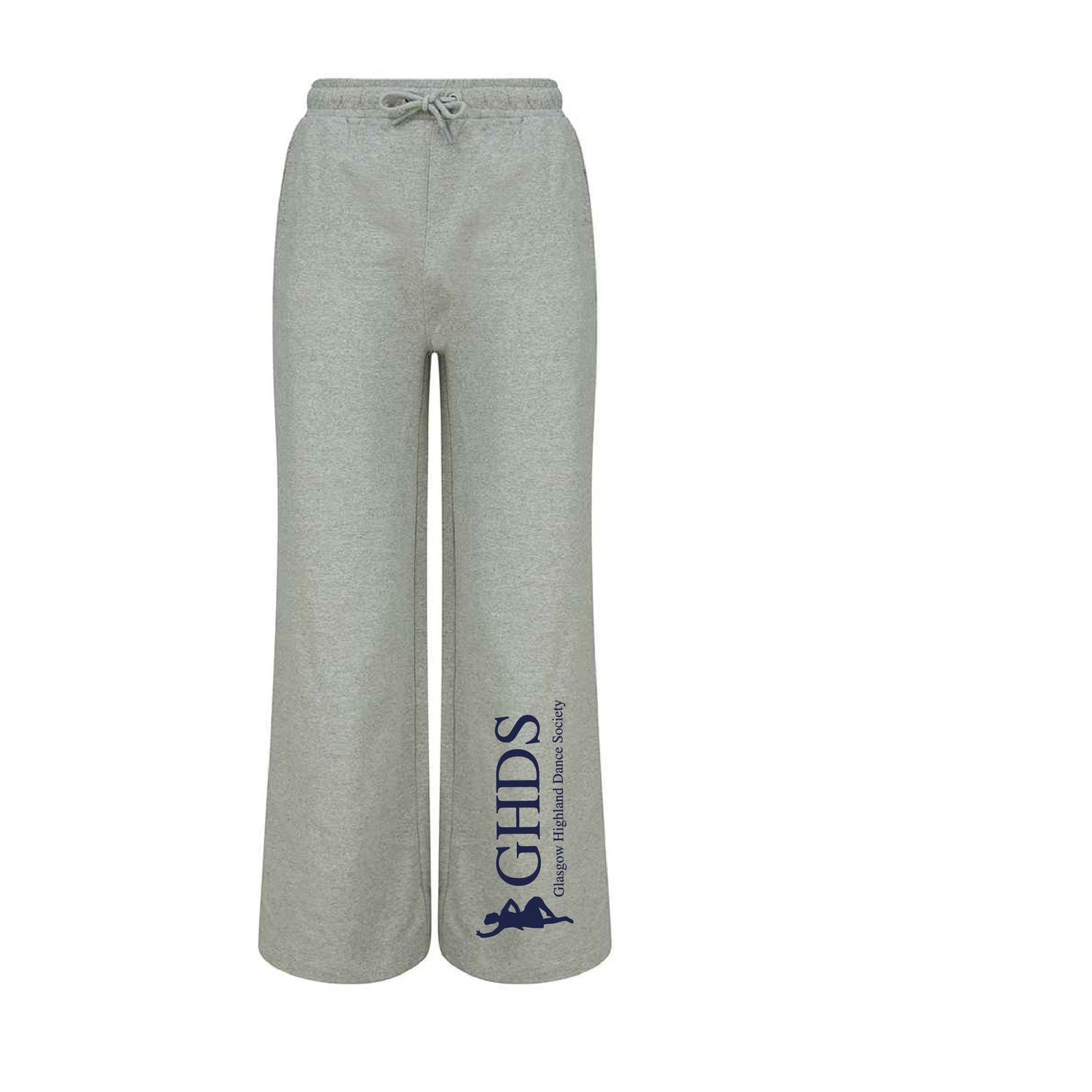 GHDS Ladies Sustainable Fashion Wide Leg Joggers - Leg Print GHDS Ladies Sustainable Fashion Wide Leg Joggers - Leg Print