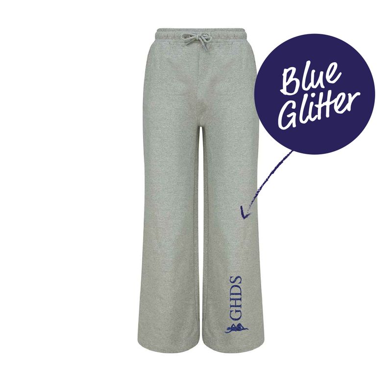 GHDS Ladies Sustainable Fashion Wide Leg Joggers - Leg Print