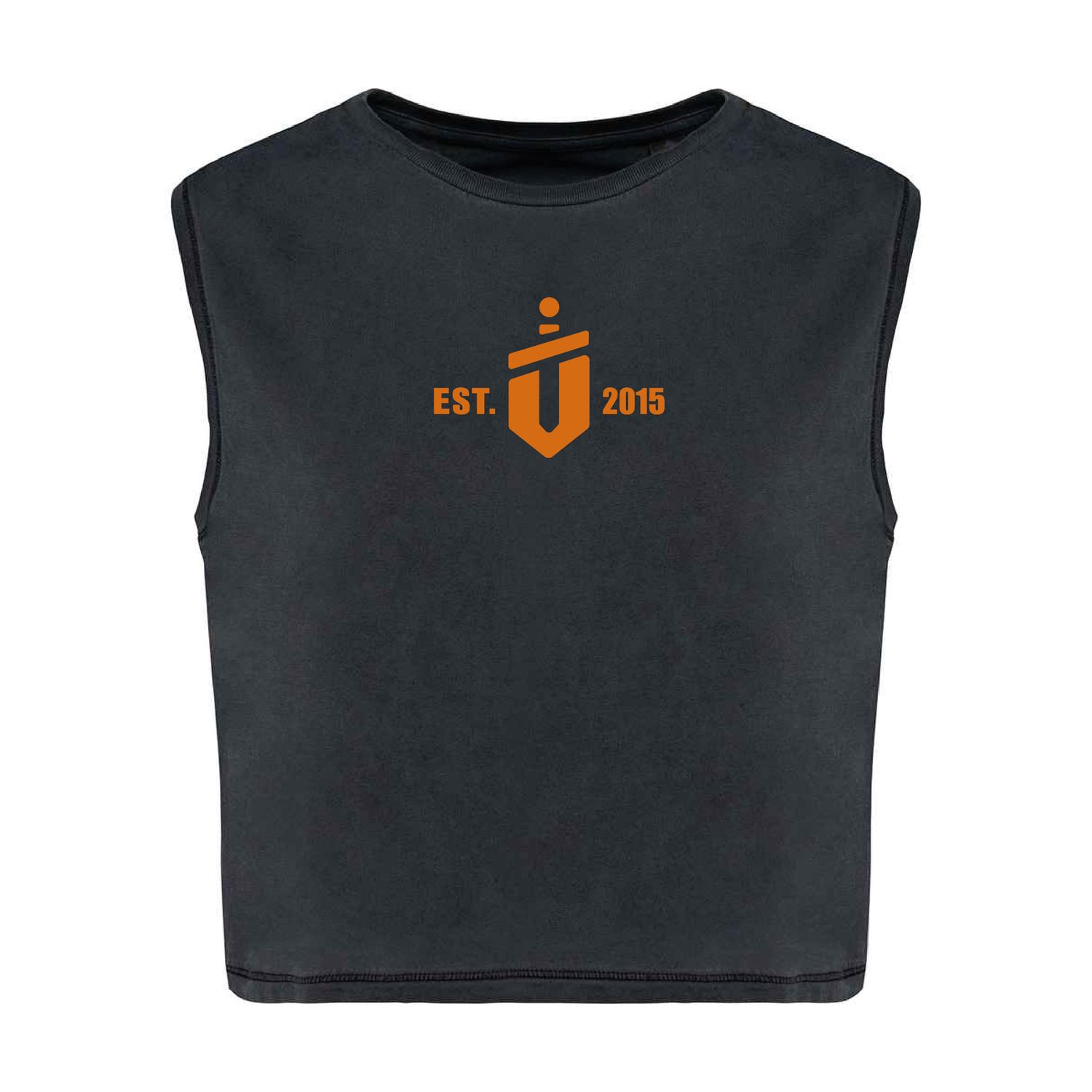 Claymore CrossFit Ladies Cropped Tank Top Claymore CrossFit Ladies Cropped Tank Top