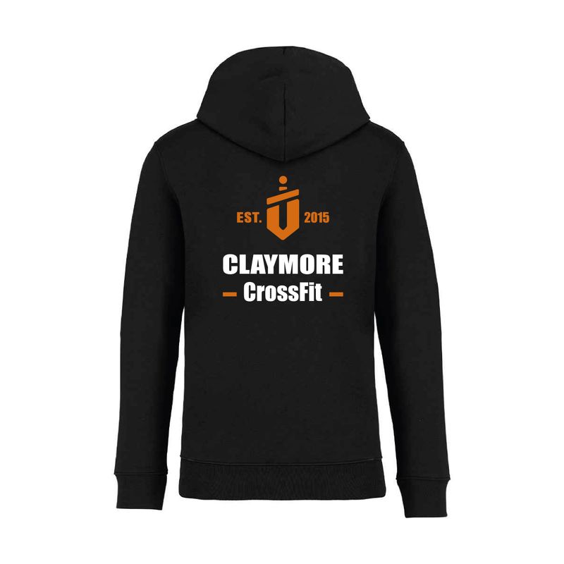 Claymore CrossFit Premium Unisex Heavyweight Hoodie - Front & Back Print