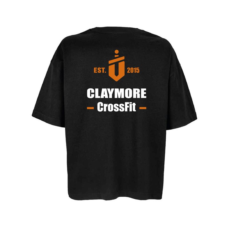 Claymore CrossFit Ladies Boxy Oversized Organic T-Shirt