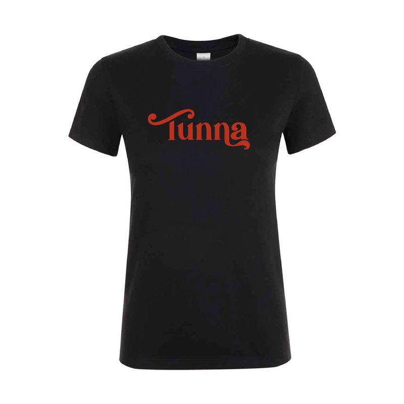 Tunna Ladies Fitted T-shirt – Black