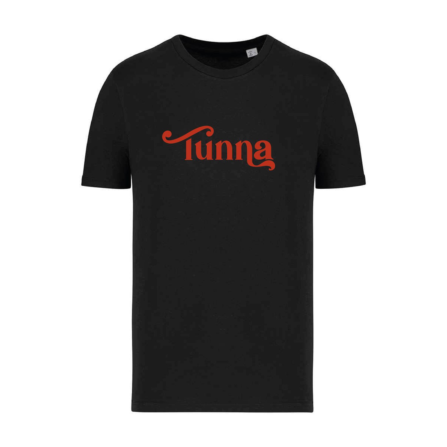Tunna Premium Organic Unisex T-shirt – Black Tunna Premium Organic Unisex T-shirt – Black
