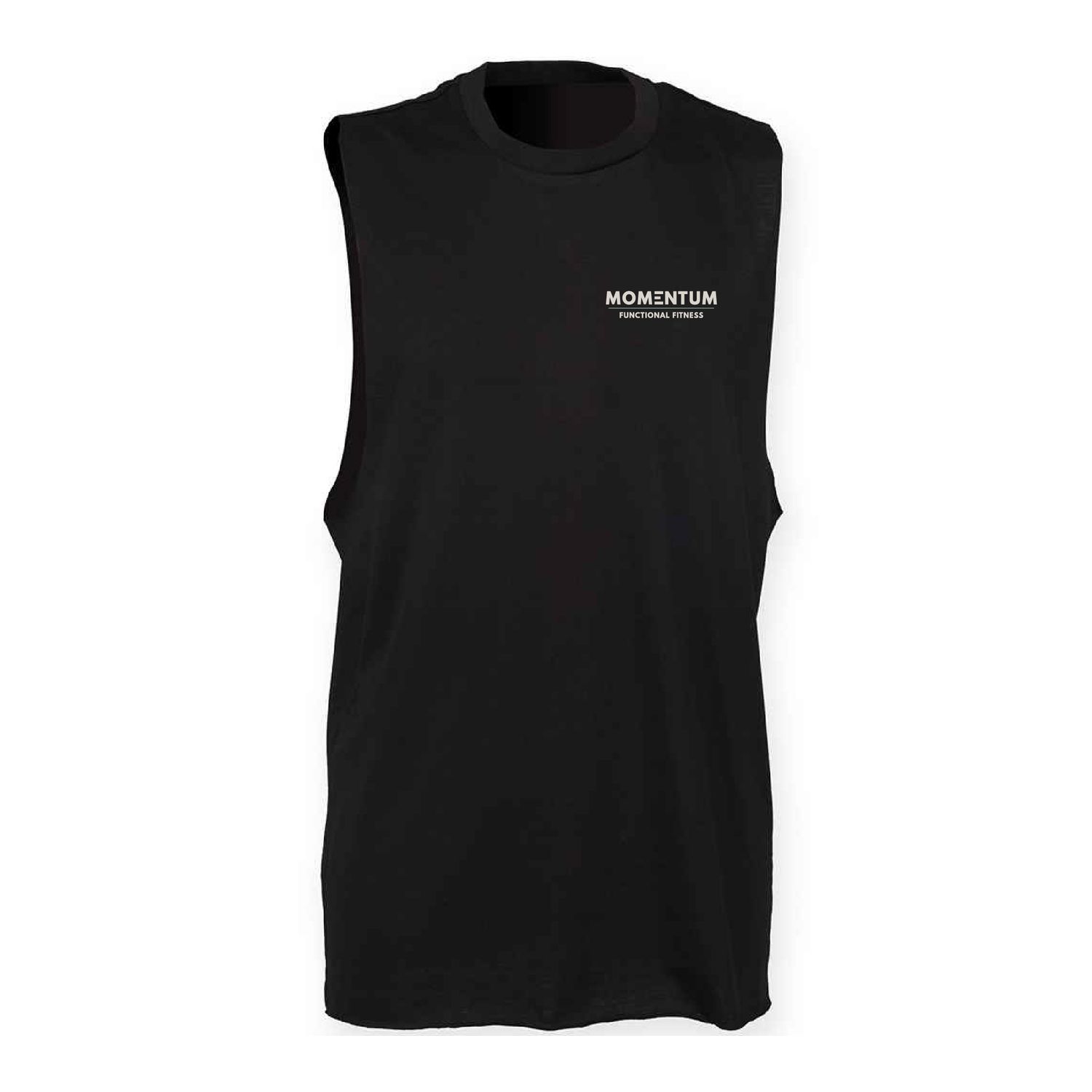 Momentum Fitness Mens High Neck Workout Vest Momentum Fitness Mens High Neck Workout Vest