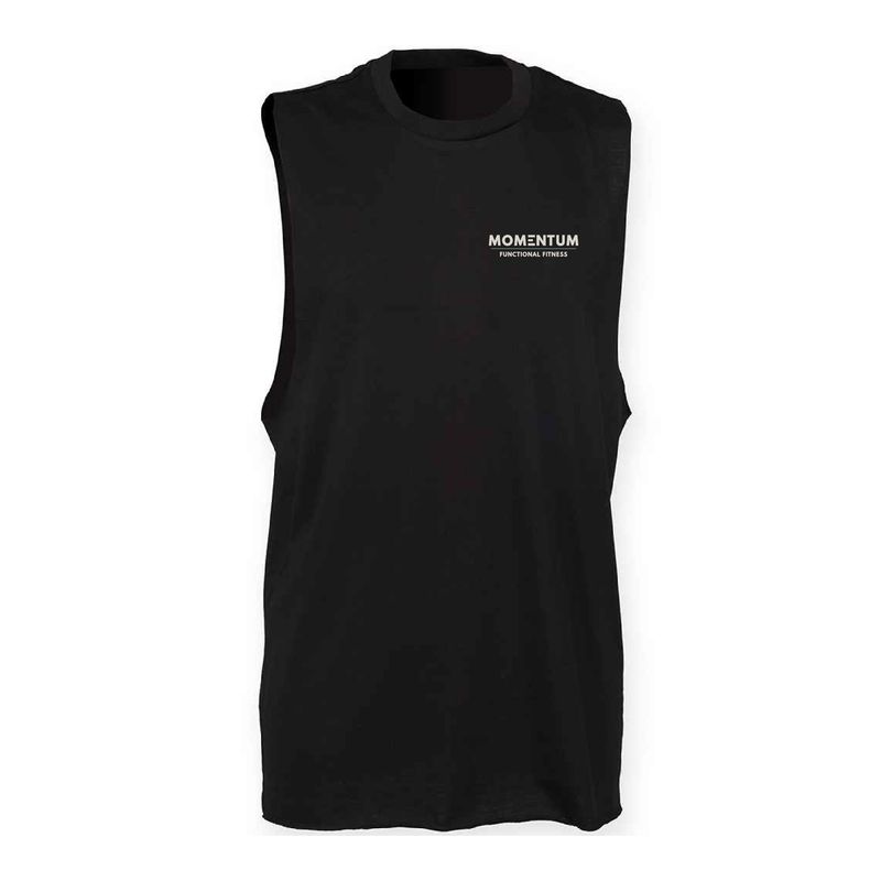 Momentum Fitness Mens High Neck Workout Vest Momentum Fitness Mens High Neck Workout Vest