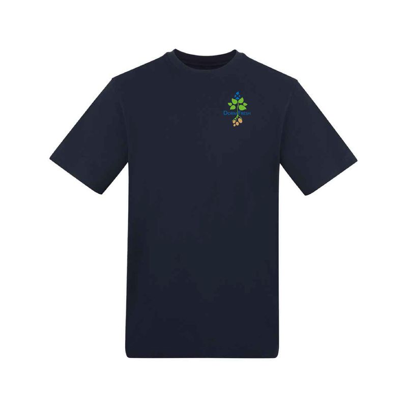 DormFresh Unisex Cotton T-shirt - Back Print DormFresh Unisex Cotton T-shirt - Back Print