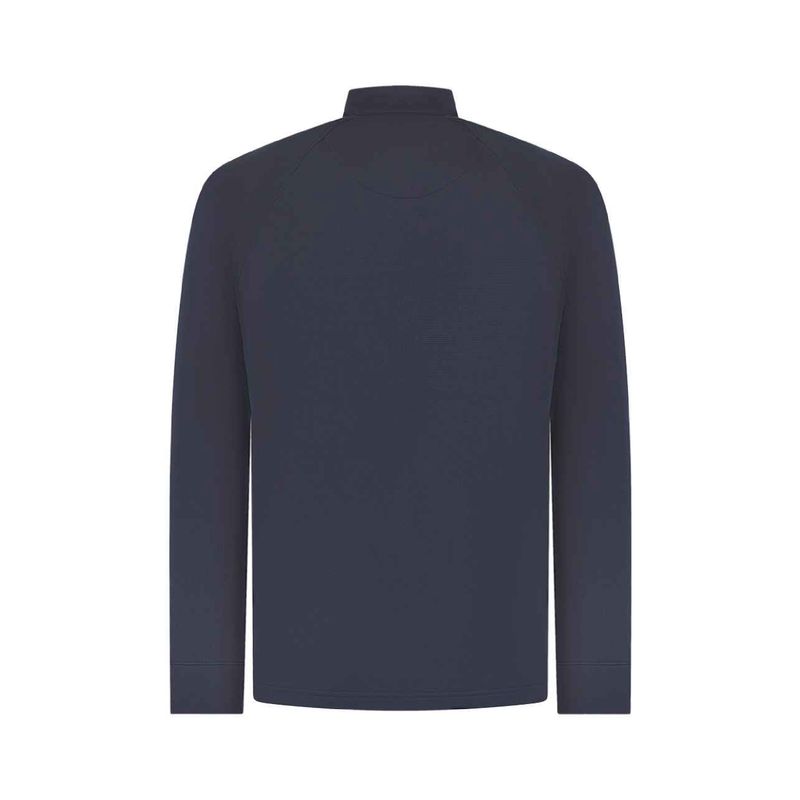 DormFresh Zip Neck Wicking Top - Pocket Print