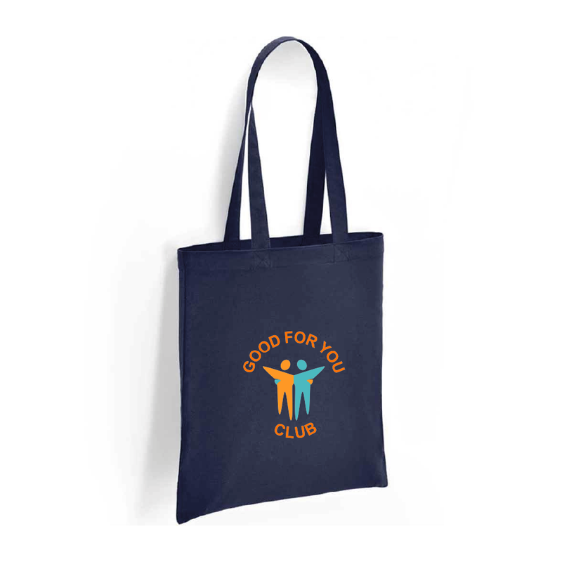 Good For You Club Cotton Long Handle Shopper