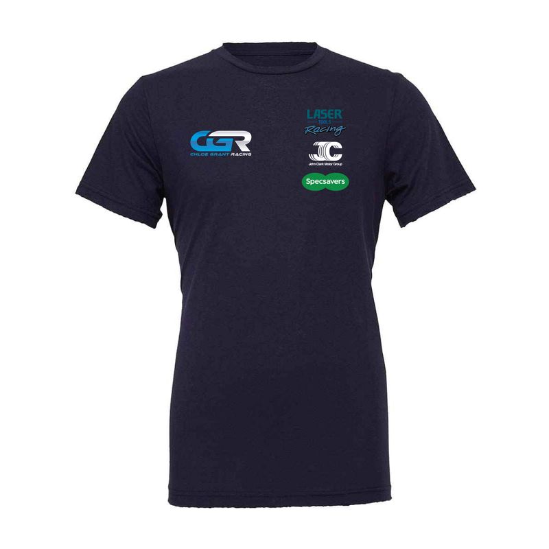 Chloe Grant Racing Unisex T-shirt (Sponsors)