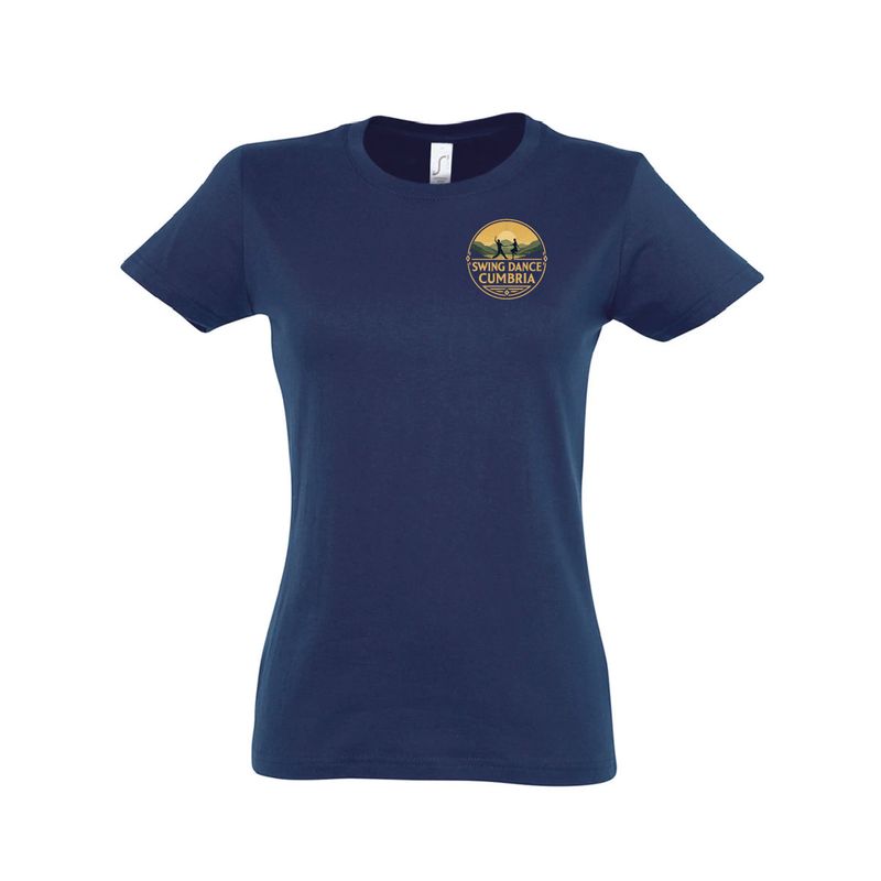 Swing Dance Cumbria - Ladies Imperial Heavy T-Shirt