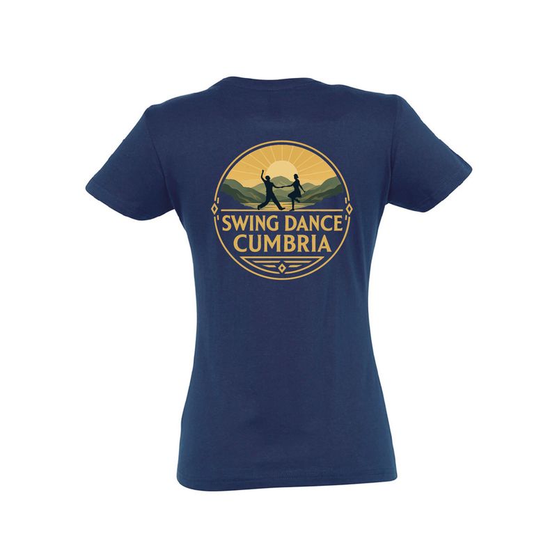 Swing Dance Cumbria - Ladies Imperial Heavy T-Shirt