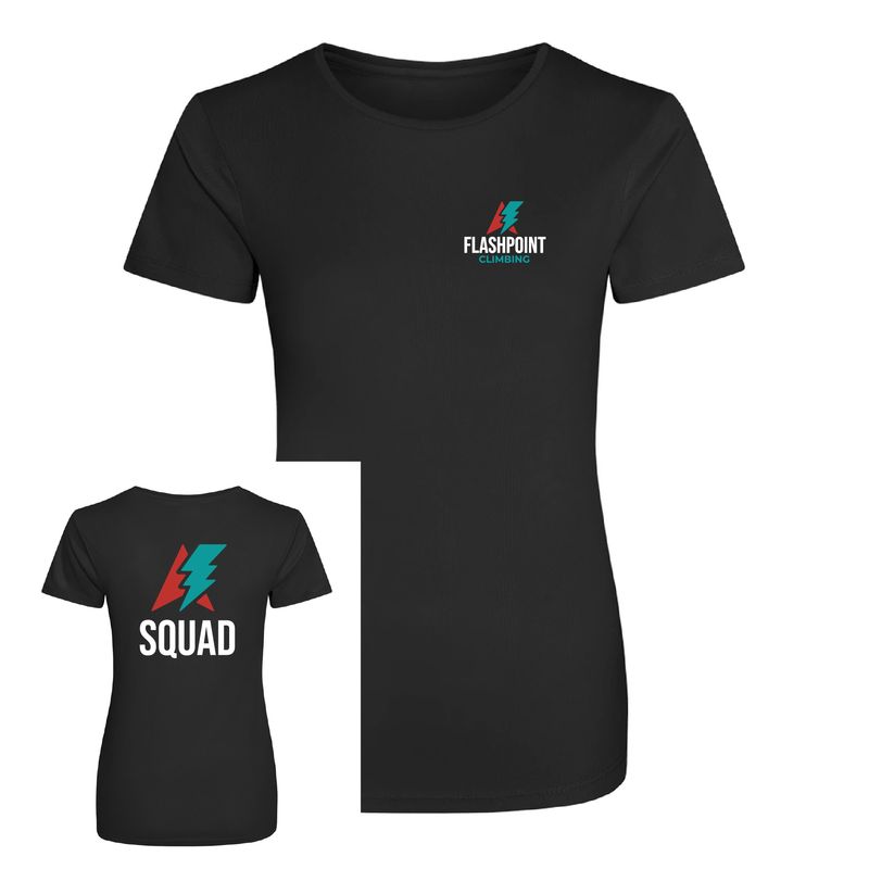 Flashpoint Climbing Ladies Sports T-shirt Flashpoint Climbing Ladies Sports T-shirt
