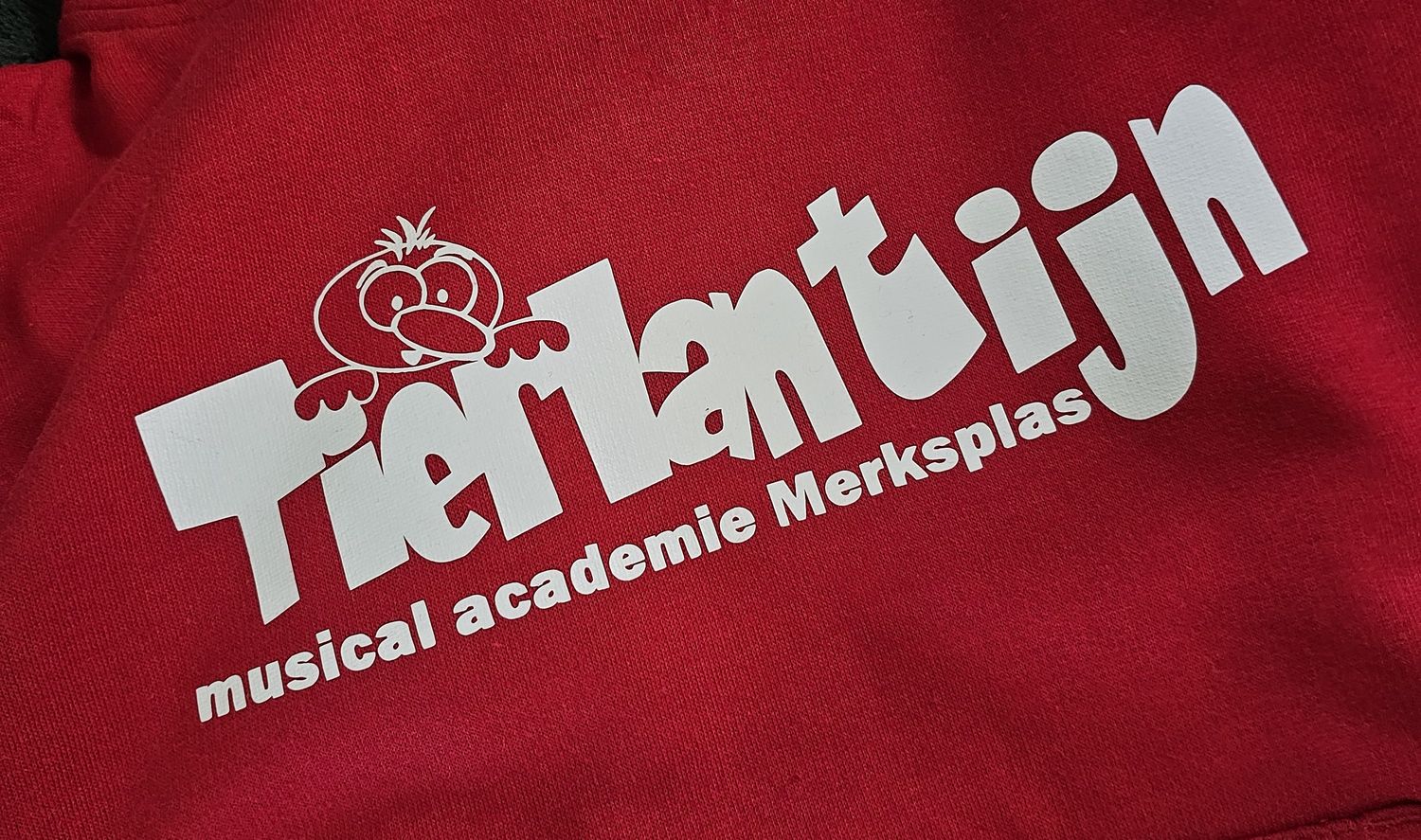 Hoodie Tierlantijn Merksplas bedrukt