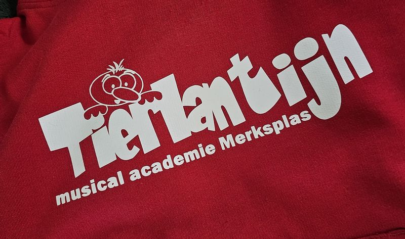 Hoodie Tierlantijn Merksplas bedrukt