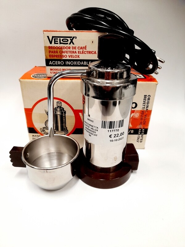 MACCHINETTA CAFFÈ VELOX ESPRESSO CON TAZZA E SCATOLA