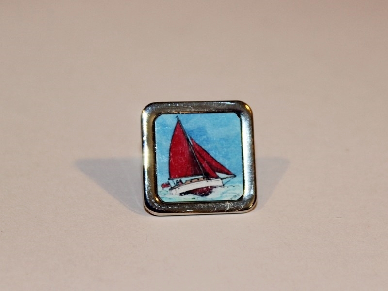 Nancy Blackett "Blue Sky" Lapel Badge