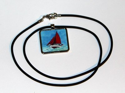 Nancy Blackett "Blue Sky" Pendant